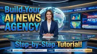 Create a Professional TV News Broadcast Using AI – Step by Step Tutorial