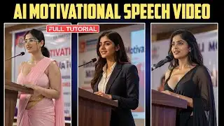 Create Ai Motivational Speech Reels | Viral Al Motivation Video | Google Flow Al Tutorial