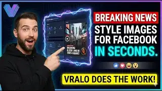Create Breaking News Style Images to get massive engagement on Facebook