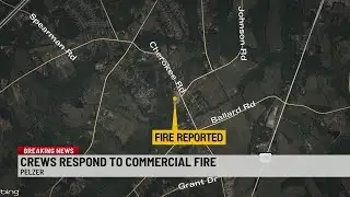 Crews battle blaze at Upstate business