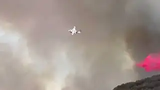 Crews Battle Fast-Growing Wildfire Near US-Mexico Border