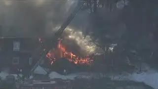 Crews battle massive fire after New Hampshire gas explosion injures 3 firefighters