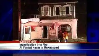 Crews Battle McKeesport Fire