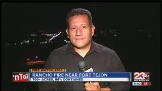Crews battle Rancho Fire