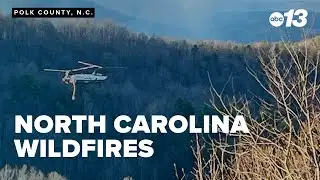 Crews battle second blaze in Polk County