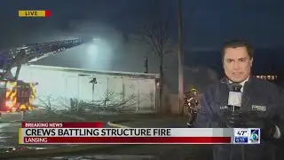 Crews Battling Structure Fire