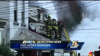Crews begin cleaning up after devastating Covington fire