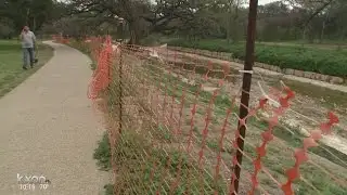 Crews behind on Shoal Creek Restoration Project