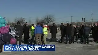Crews break ground on new Aurora Hollywood Casino location