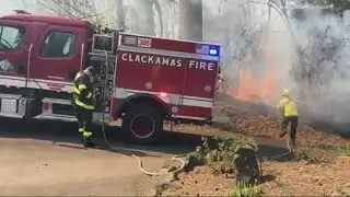 Crews extinguish brush fire in Clackamas County that led to some evacuations