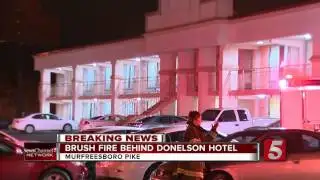 Crews Extinguish Donelson Brush Fire