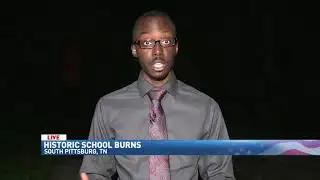 Crews extinguish fire at historic school in Marion County Friday