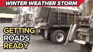 Crews getting roads ready for ice in Cobb County