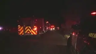 Crews investigate 2 overnight fires