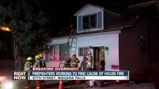 Crews investigate Niagara Falls house fire