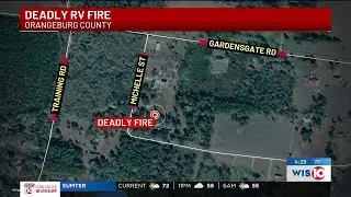 Crews investigating deadly RV fire in Orangeburg County