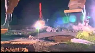 Crews patch up hole in Erie Canal wall