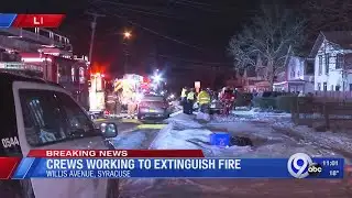 Crews put out fire on Willis Ave