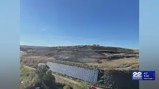 Crews put out massive brush fire in South Hadley