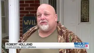 Crews repair a water main break