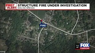 Crews respond to structure fire in Boiling Springs