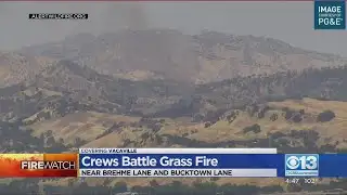 Crews Stop Forward Progress Of Fire Near Vacaville