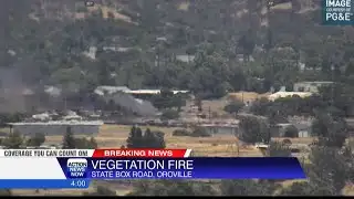 Crews stop forward spread of vegetation fire in Oroville