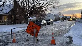 Crews work to fix water main break in Carlisle