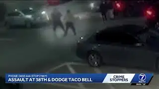 Crime Stoppers: Good Samaritan assaulted in Omaha Taco Bell parking lot