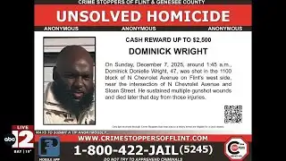 Crime Stoppers offering reward for shooting on Flint