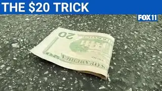 Criminals using $20 