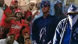 💥CRIP MAC CALLS IN AS BLOODS🩸 PRESS THROUGH CRIP BLOCK WANTING SMOKE…
