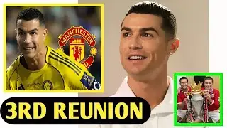 CRISTIANO RONALDO OPENS DOOR TO ‘THIRD AND FINAL’ MAN UTD RETURN AS OLD TRAFFORD REUNION GATHERS