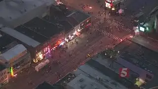 Crowds Begin To Fill Broadway For Nashville