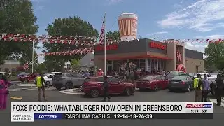 Crowds pack Whataburger in Greensboro on opening weekend