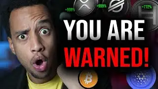 CRYPTO HOLDERS: THIS IS A MASSIVE WHALE WARNING!