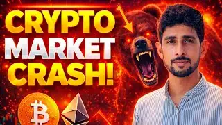Crypto Market Crash 💥 | Bitcoin & Ethereum Biggest Dump Coming? 😱