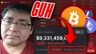 CRYPTO MELTDOWN LIVE! STOCK MARKET DUMPS, TOM LEE DOWN $7BILLION