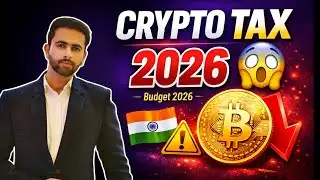 Crypto Tax Explained in India 🇮🇳 | Budget 2026 Impact on Crypto Traders ⚠️