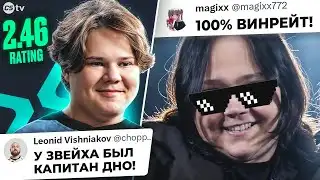 ЧОППЕР ЖЕСТКО ВЫСКАЗАЛСЯ ПРО САМОГО СЕБЯ! ВОТ ПОЧЕМУ ЗВЕЙХА ЗРЯ КИКНУЛИ! НОВОСТИ CS - @CS2TVNEWS​