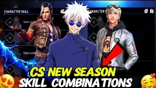 (Cs new season) 😍best character skill combinations  | 