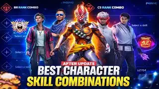 CS rank Character Combination 2026 | Best Character combination in Free Fire | CS rank Combination