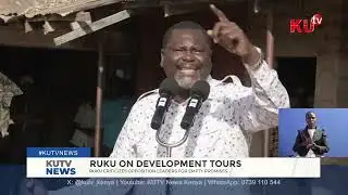Cs Ruku defends his development tours across the country