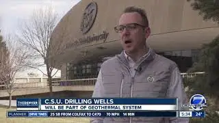 CSU drilling wells for geothermal energy