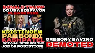  CSV #70  Is it Time for  Trump to fire Kristi Noem, Kash Patel & Pam Bondi?