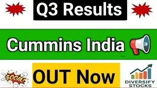 Cummins Q3 Results 2026 | Cummins India share latest news | Cummins India Results Today 