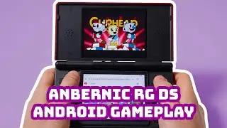 Cuphead gameplay on ANBERNIC RG DS