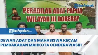 CUSTOMARY COUNCIL AND STUDENTS CONDEMNS BURNING OF CENDERAWASIH CROWN