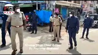 cyb cp spent time with field level police officers & supervised their functioning at check posts