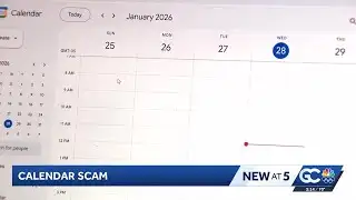 Cybersecurity expert explains scam that targets personal calendars